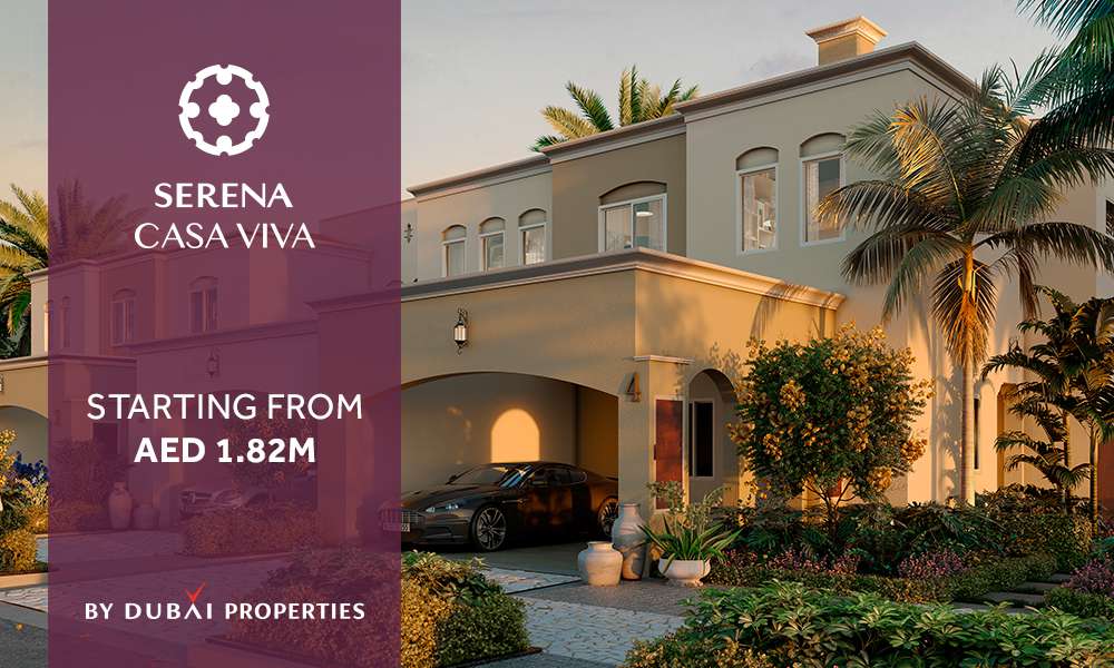 Taboola Ad Example 33782 - Townhouses Starting From AED 1.82M. Register Your Interest!