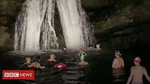 Outbrain Ad Example 31995 - Waterfall Wild Swimmers 'numb But Liberated'