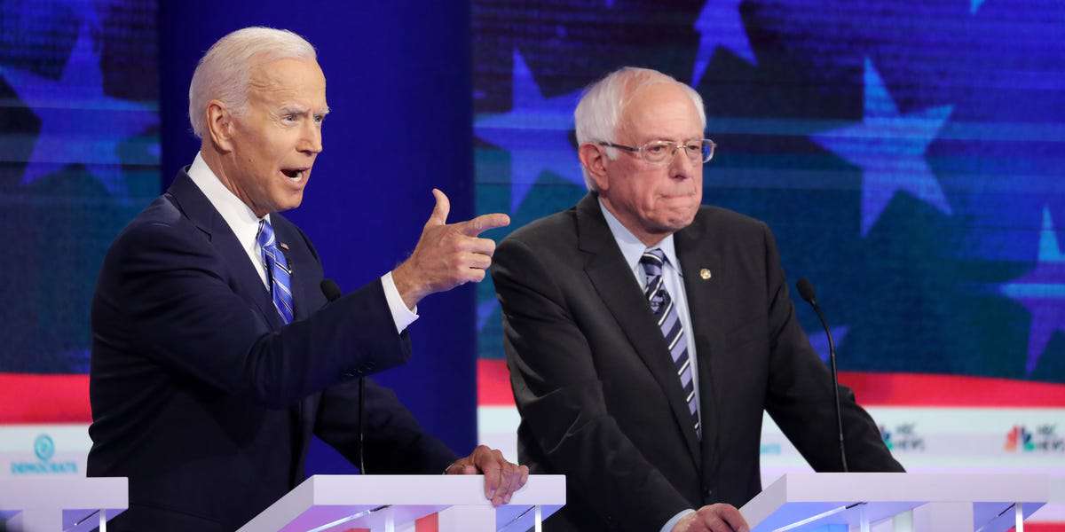 Taboola Ad Example 34665 - Joe Biden Is Crushing Bernie Sanders By 16 Points In National Polling After The Best Week Of His Candidacy