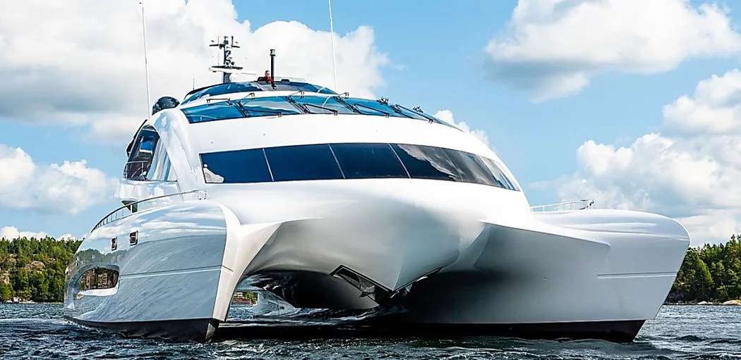 Outbrain Ad Example 43759 - Porsche-Designed Superyacht, Royal Falcon One, Hits The Market