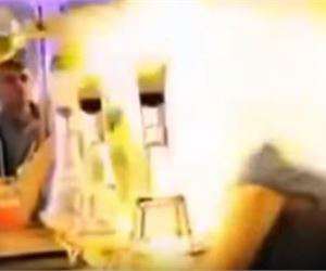 Content.Ad Ad Example 65755 - Bartender Accidentally Sets Woman On Fire (VIDEO)