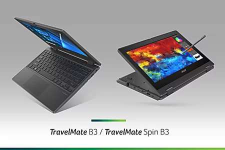 Outbrain Ad Example 31654 - Acer Announces The Convertible TravelMate Spin B3 And Clamshell TravelMate B3!