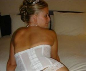 Content.Ad Ad Example 6982 - She Didn't Think Anyone Would See Her Wedding Night Photos