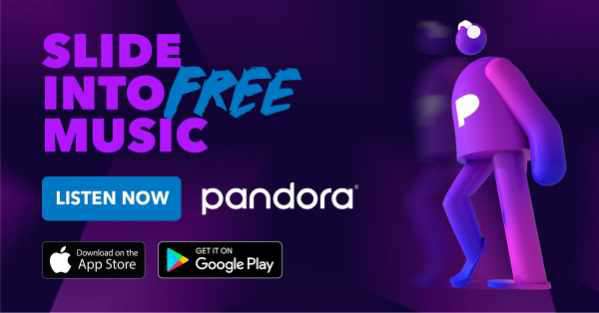 Yahoo Gemini Ad Example 34939 - FREE 90 DAYS Pandora Premium.