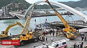 Outbrain Ad Example 41643 - Taiwan Bridge Collapses On Fishing Vessels
