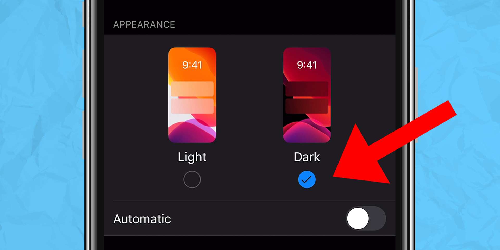 Taboola Ad Example 40882 - How To Take Full Advantage Of The IPhone's New Dark Mode