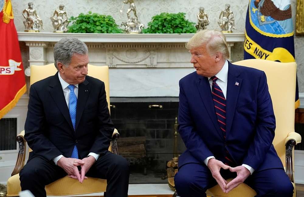 RevContent Ad Example 41895 - Trump Touching Finland's President Is The Most Awkward Thing You'll Watch Today