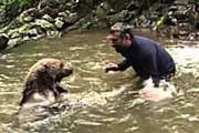 Outbrain Ad Example 56706 - [Photos] Mama Bear Does This After Man Saves Her Drowning Cubs