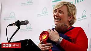 Outbrain Ad Example 47371 - Stella Creasy Re-elected - With Baby In Sling