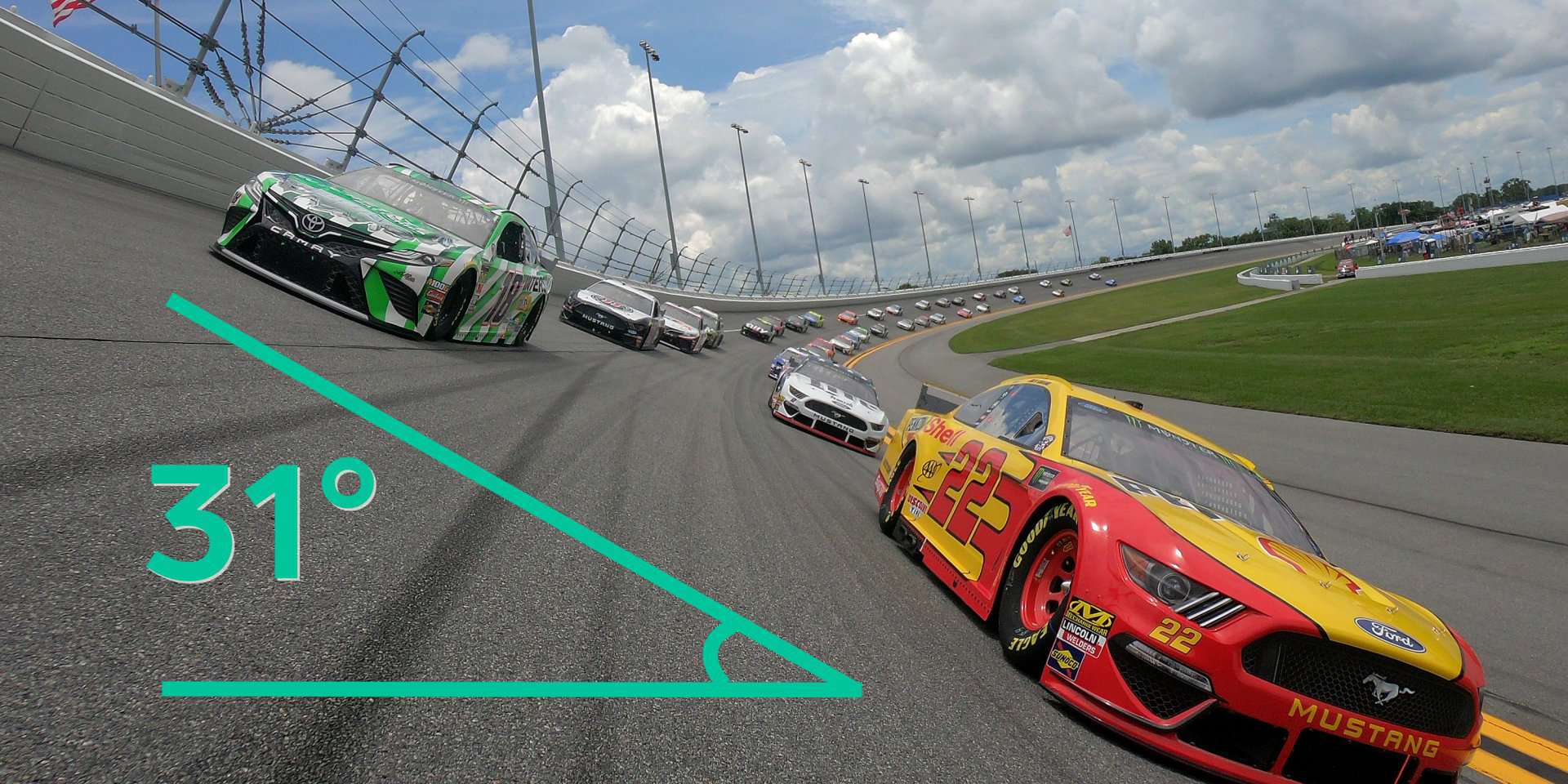 Taboola Ad Example 56343 - How NASCAR's Banked Turns Help Cars Go Faster