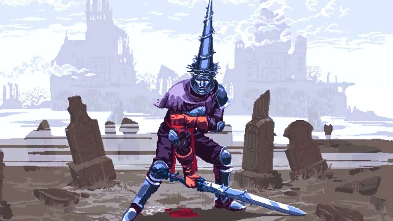 Taboola Ad Example 57356 - Gruesome Pixel-Art Action Game Blasphemous Release Date Revealed