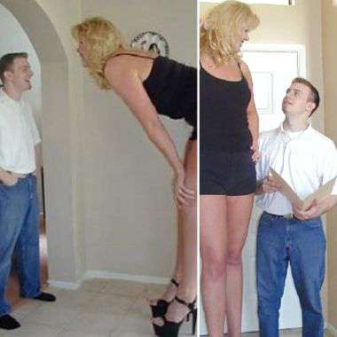 Yahoo Gemini Ad Example 58188 - Celeb Couples With Extreme Height Differences