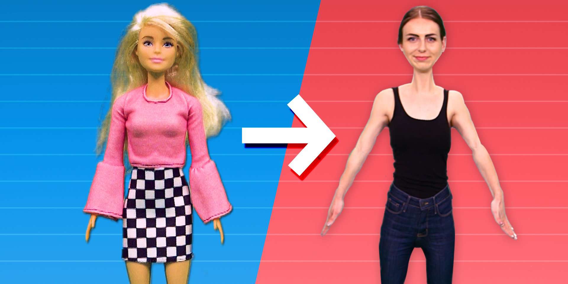 Taboola Ad Example 52765 - We Compared Our Bodies To Barbie. Here's What The Doll Would Look Like In Real Life.