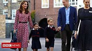 Outbrain Ad Example 39777 - Princess Charlotte Arrives For First Day At School