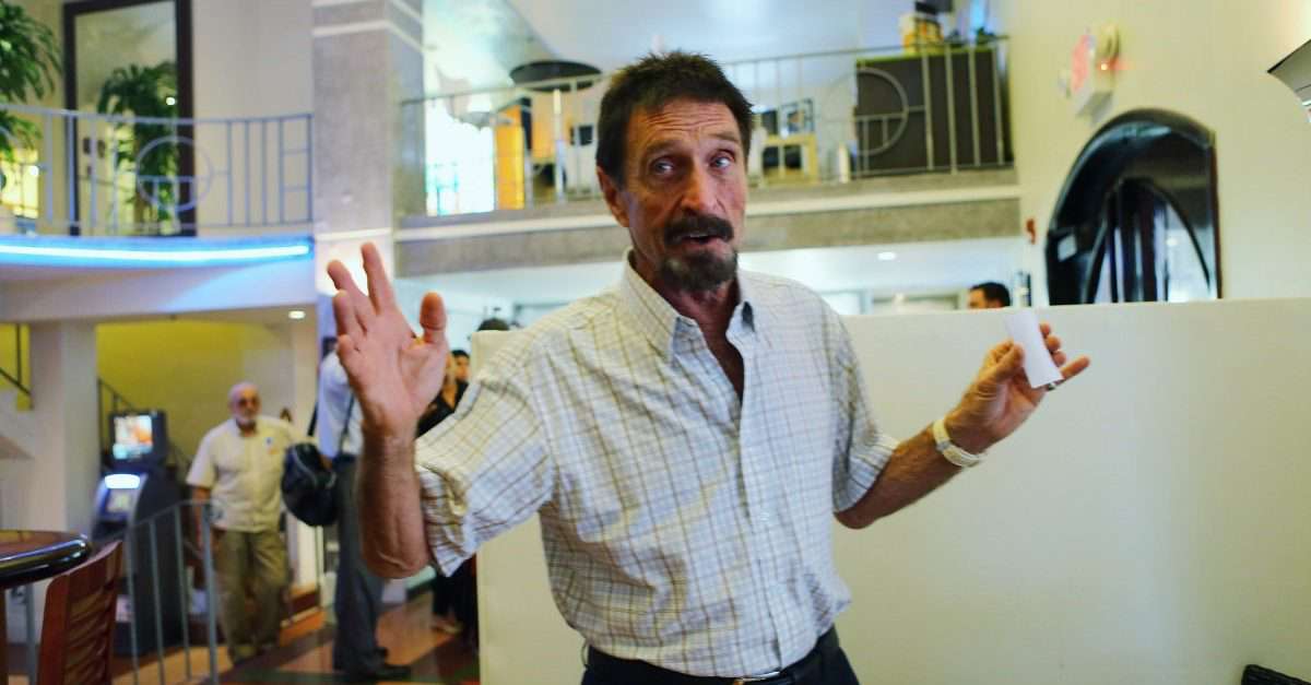 RevContent Ad Example 65671 - John McAfee Won't Pay $25M Judgment In Wrongful Death Case