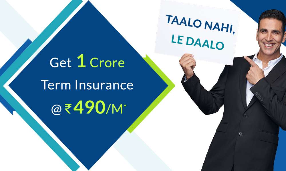 Taboola Ad Example 40663 - PolicyBazaar Term Insurance - Get 1 Crore Life Cover @ ₹490/month*. Taalo Nahi, Le Daalo