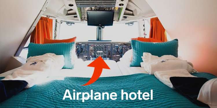 Taboola Ad Example 62176 - We Stayed Overnight In A Boeing 747 Converted Hotel — here's What It Was Like Inside