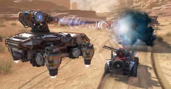 Yahoo Gemini Ad Example 31091 - Crossout New Action MMO