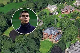 Outbrain Ad Example 55779 - Cristiano Ronaldo Selling Former Manchester Mansion For £3.25M