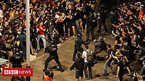 Outbrain Ad Example 42554 - Clashes Erupt As Protesters Block Spanish Airport
