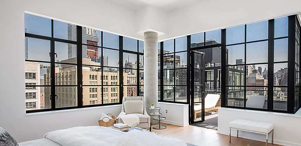 Outbrain Ad Example 43008 - Corner Penthouse In An Industrial-Style Building In Manhattan’s West Chelsea Neighborhood