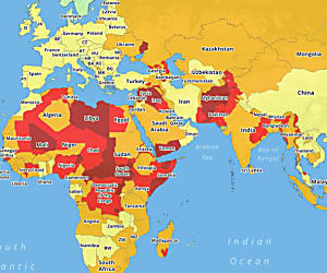 Taboola Ad Example 11534 - Top 20 Most Dangerous Countries In The World For Tourists