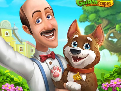 is there a game like the gardenscapes ad
