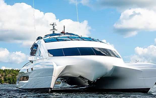 Outbrain Ad Example 44026 - Porsche-Designed Superyacht, Royal Falcon One, Hits The Market