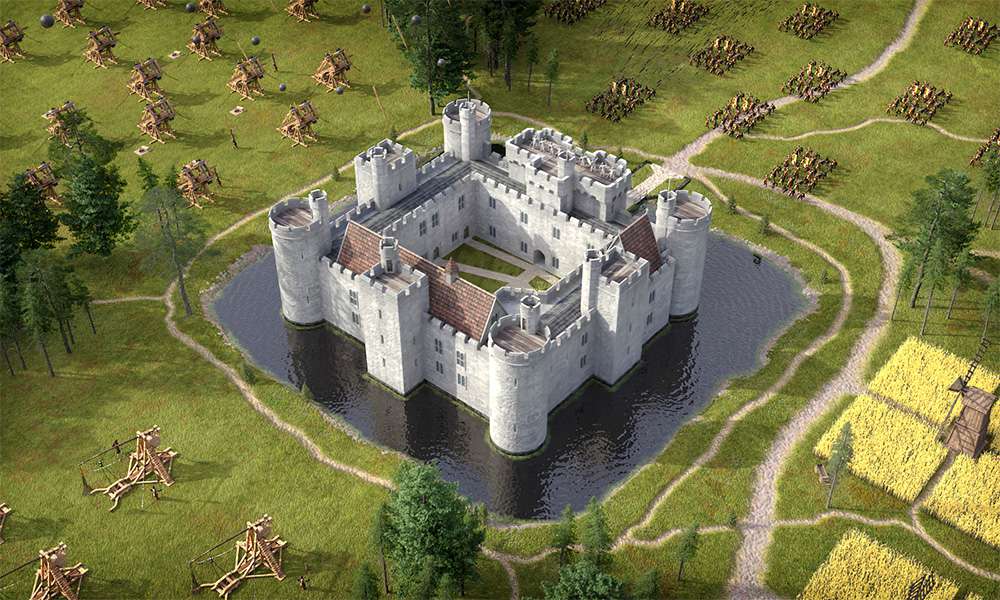Taboola Ad Example 43785 - Build Your Magnificent Castle In This Online Game!