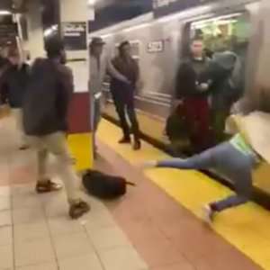 Zergnet Ad Example 47687 - Man Shoves Woman Head-First Into A NYC Subway Train UnprovokedNYPost.com