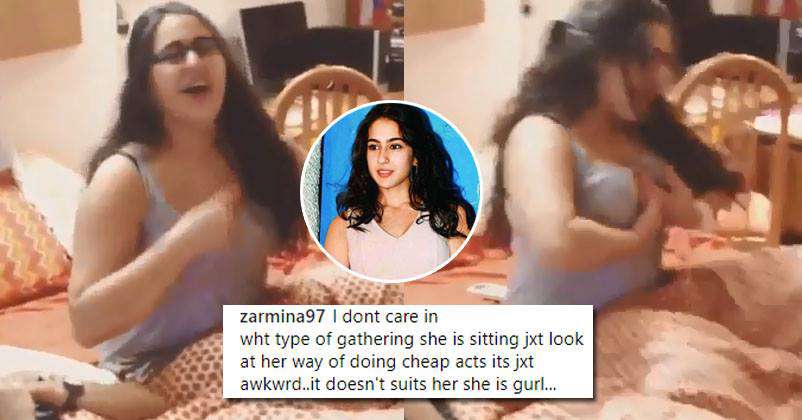Taboola Ad Example 59983 - Sara Ali Khan's Video Of Having Fun With Male Friends Goes Viral. She Got Badly Trolled For It
