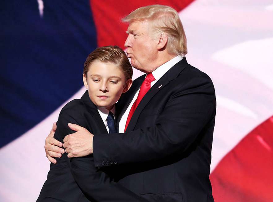 RevContent Ad Example 49217 - Barron Trump Moved To Special School Over His Alarming IQ