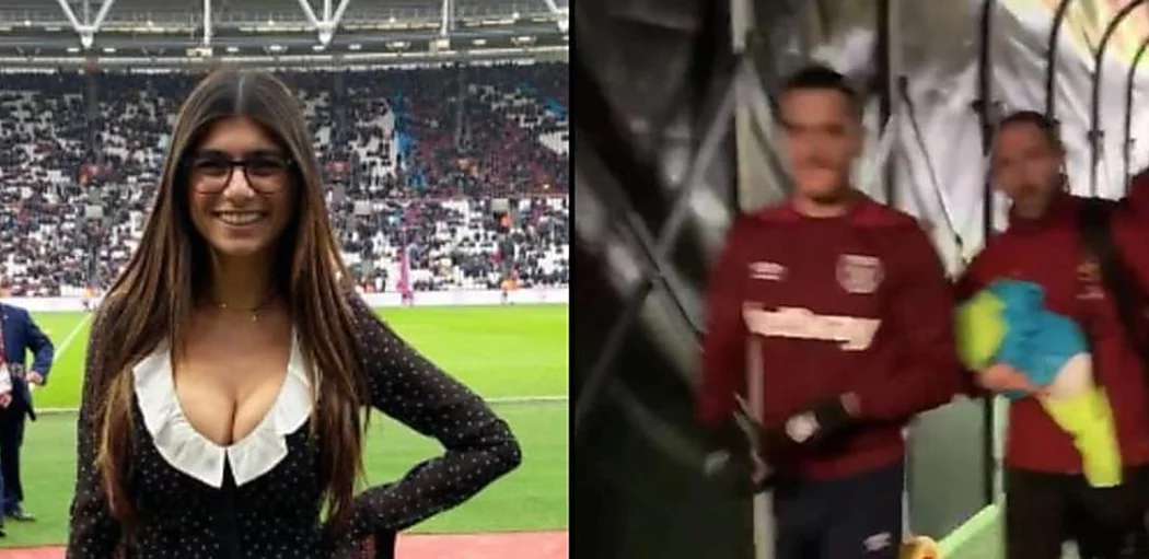 Outbrain Ad Example 43145 - Mia Khalifa Walked Past Lucas Perez At West Ham Game - His Reaction Was Brilliant