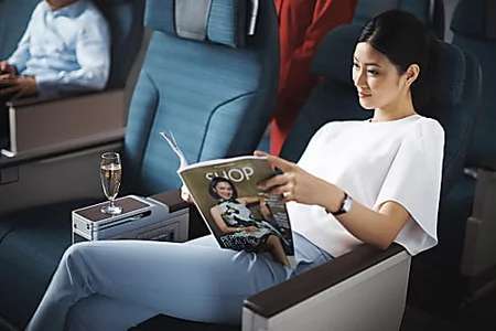 Outbrain Ad Example 40542 - Fly On Cathay Pacific's A350, Engineered For Pure Comfort