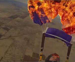 Content.Ad Ad Example 50412 - WATCH: Woman Sets Parachute On Fire Mid-Jump