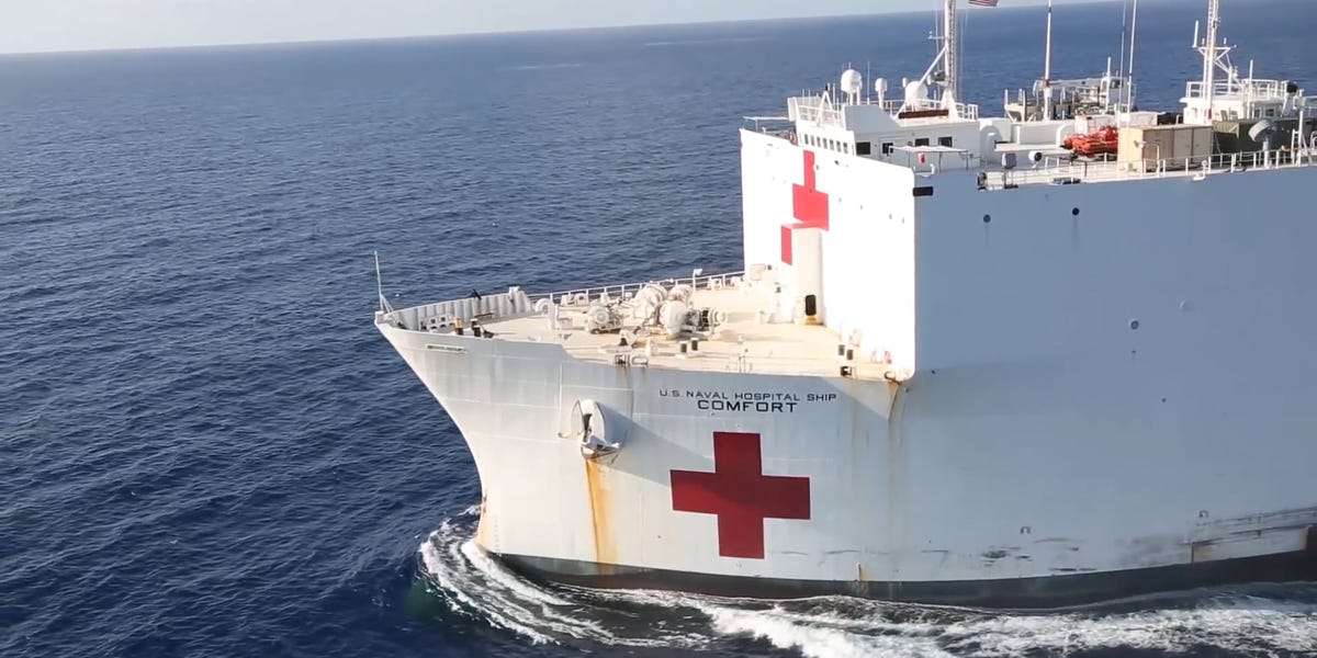 Taboola Ad Example 36384 - The USNS Comfort Wasn't Originally Designed To Handle The Coronavirus — Here's How The Navy Redesigned The Hospital Ship To Take And Treat Patients Effectively