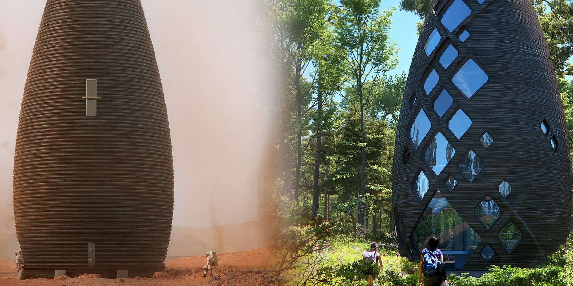 Taboola Ad Example 53263 - Look Inside The 3D-printed Mars Home That NASA Awarded $500,000