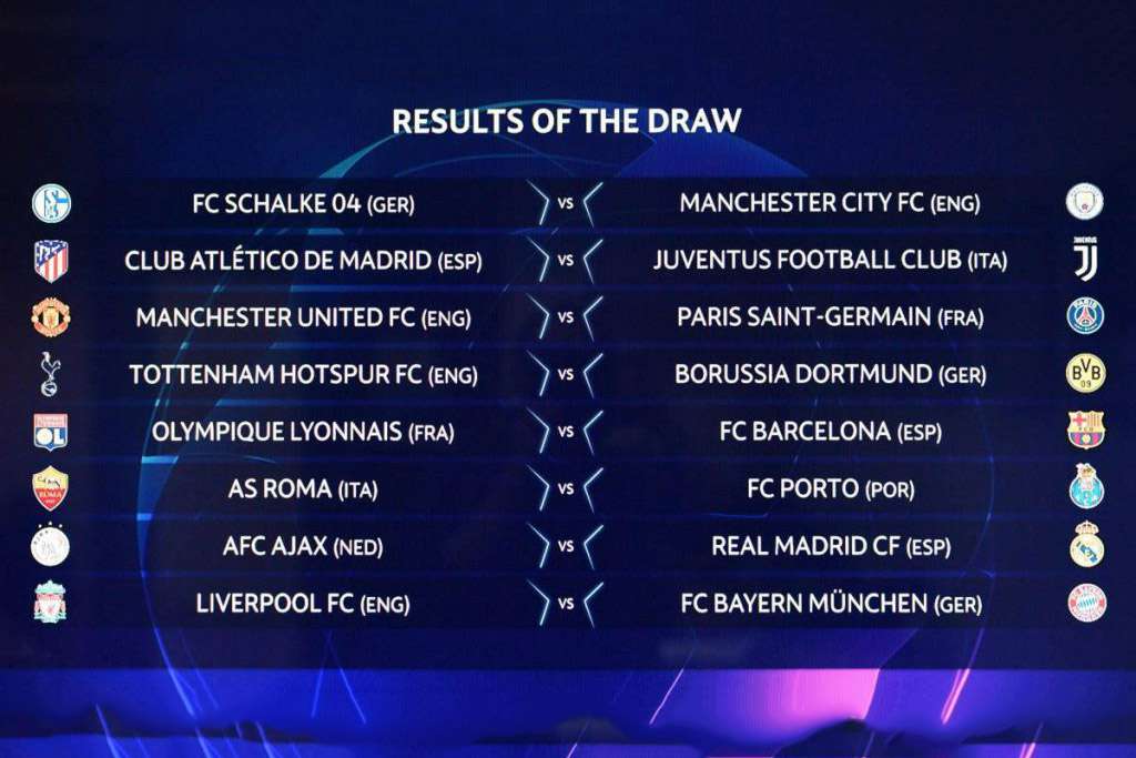 Taboola Ad Example 61003 - 2018/19 Champions League Round Of 16 Analysis