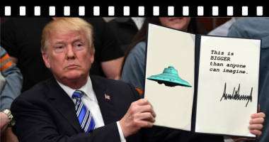 Google Ad Exchange Ad Example 37305 - Donald Trump über''UFOs'' •N8waechter.net