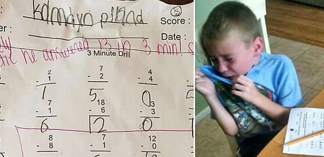 Outbrain Ad Example 39658 - [Pics] Dad Seeks Justice After Teacher Writes "Absolutely Pathetic" Over Son's Homework