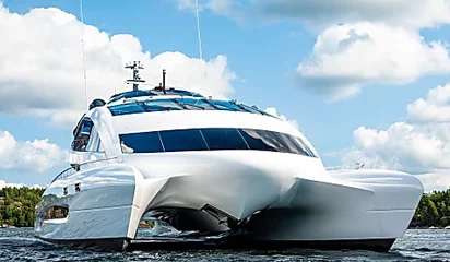 Outbrain Ad Example 43765 - Porsche-Designed Superyacht, Royal Falcon One, Hits The Market