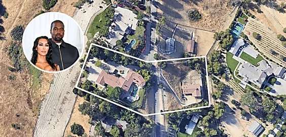 Outbrain Ad Example 46635 - Kim Kardashian West And Kanye West Expand Their Hidden Hills Compound