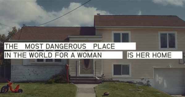 Yahoo Gemini Ad Example 41888 - The Home Is The Most Dangerous Place For A Woman.
