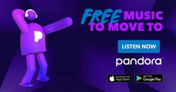 Yahoo Gemini Ad Example 34942 - FREE 90 DAYS Pandora Premium.