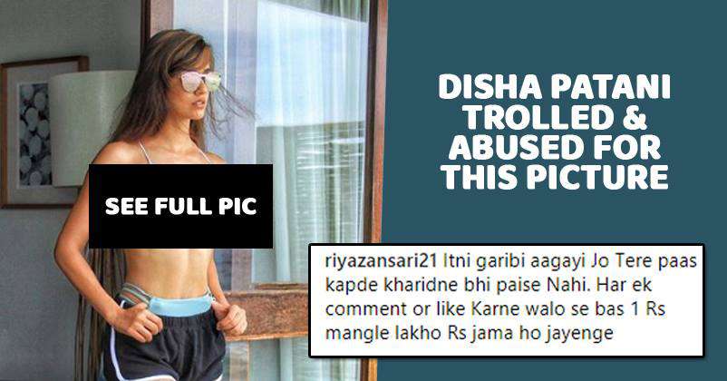 Taboola Ad Example 60453 - Disha Patani Badly Trolled For Wearing Revealing Clothes. This Is So Bad